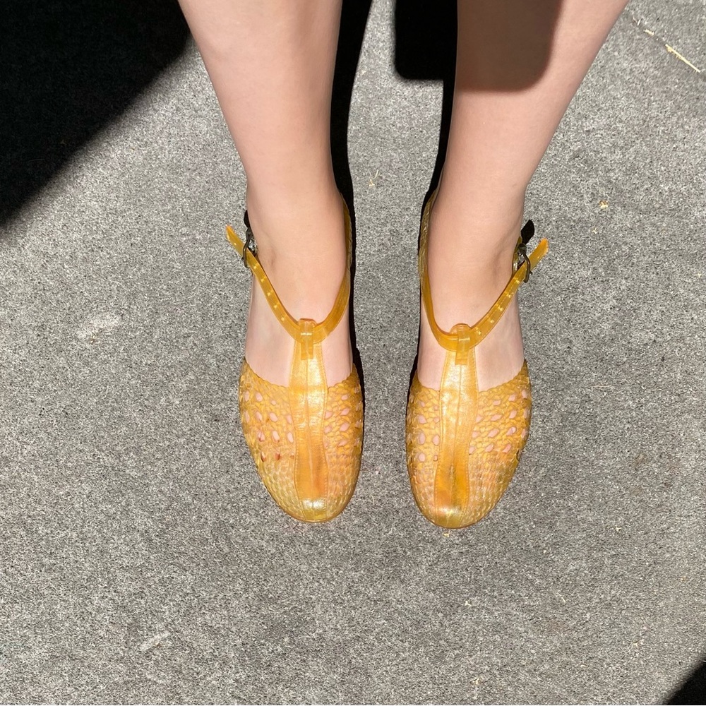 1970’s vintage jelly shoes
